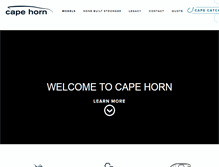 Tablet Screenshot of capehornboats.com